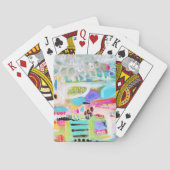 Jeu De Cartes Nuages Abstraits (dos)