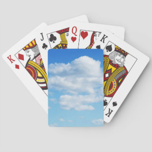 Jeu De Cartes Nuages fluides et ciel bleu