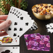 Jeu De Cartes Nuances violettes de fleurs (In Situ)
