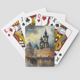 Jeu De Cartes Nuit à Prague en République tchèque