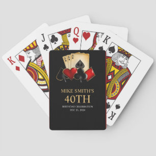 JEU DE CARTES NUIT CASINO, NUIT POKER, JEU, CARTES DICE