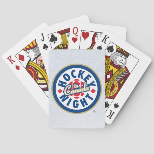 Jeu De Cartes Nuit de hockey au Canada (dos)