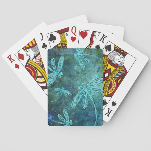 Jeu De Cartes Nuit de la Libellule Étoilée (dos)