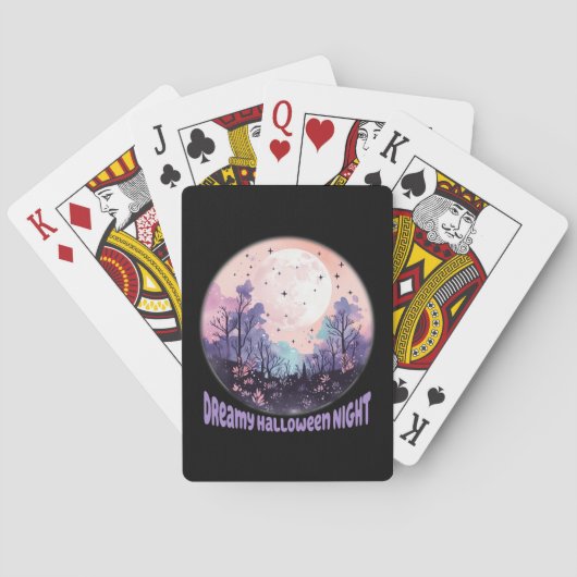 Jeu De Cartes Nuit d'Halloween (dos)