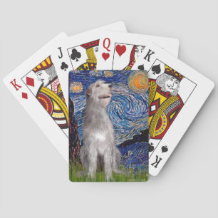 Jeu De Cartes Nuit étoilée - Lévrier irlandais