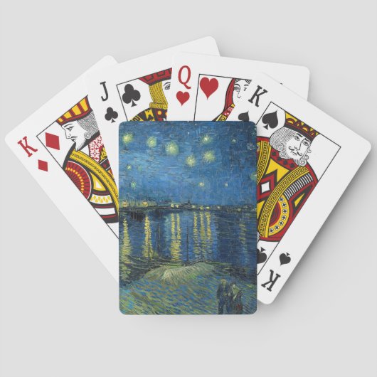 Jeu De Cartes Nuit étoilée sur le Rhône | Vincent van Gogh (dos)