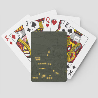Jeu De Cartes Nuit sombre