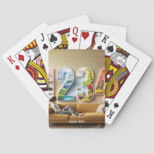 Jeu De Cartes Numéros de la saison quatre Fantasy Cute