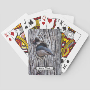 Jeu De Cartes Nuthatch blanc