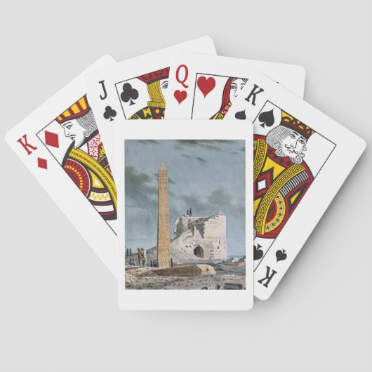 Jeu De Cartes Obélisque de Cléopâtre (dos)