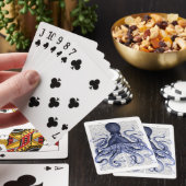 Jeu De Cartes Octopus bleu (In Situ)