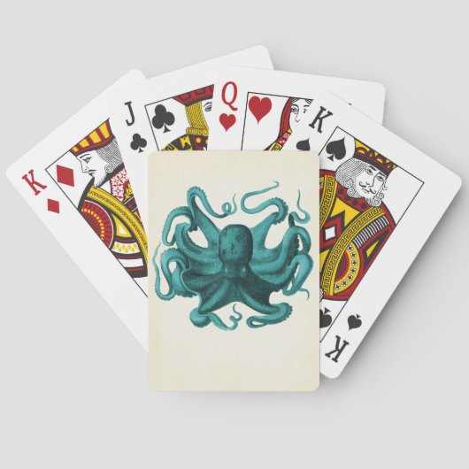 Jeu De Cartes Octopus vintage (dos)