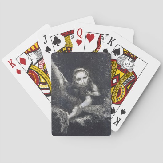 Jeu De Cartes Odilon Redon, Caliban, 1881  (dos)