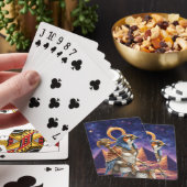 Jeu De Cartes Œil du Soleil – Le Faucon Éternel du Désert (In Situ)