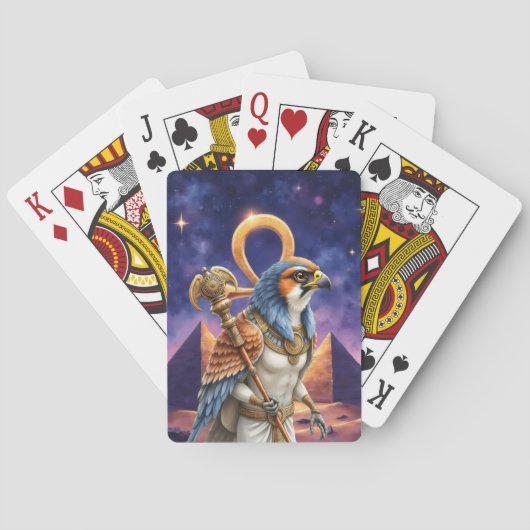 Jeu De Cartes Œil du Soleil – Le Faucon Éternel du Désert (dos)