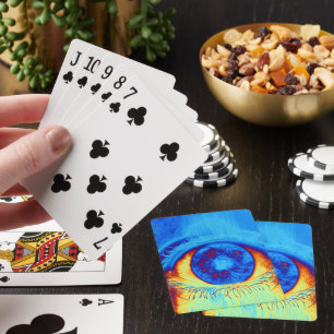 Jeu De Cartes Oeil psychédélique