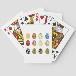 Jeu De Cartes oeufs de pâques colorés