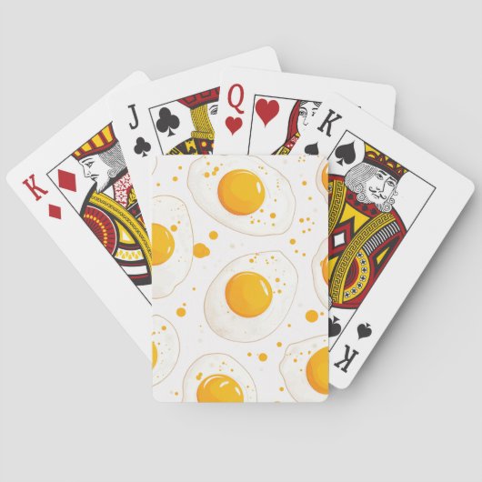 Jeu De Cartes Œufs frits (dos)