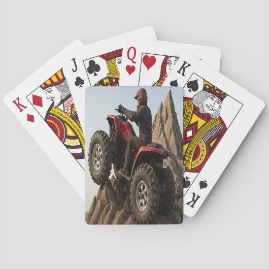 Jeu De Cartes Off-Road ATV Adventure Playing Cards (dos)