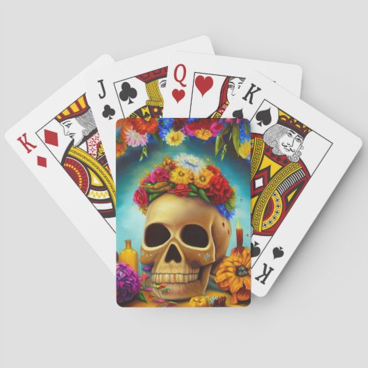 Jeu De Cartes Offrandes du Jour des Morts (6) (dos)