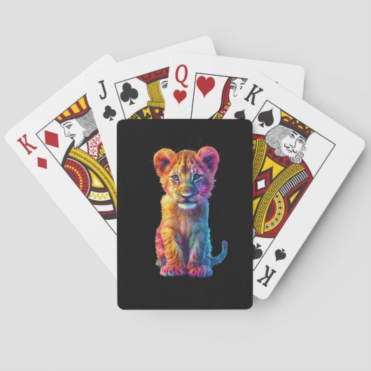 Jeu De Cartes Oh Bébé Gros Chat Petit (dos)