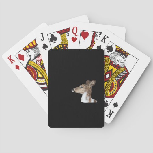Jeu De Cartes Oh Cerf Design Moderne Minimaliste (dos)