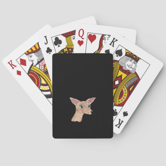 Jeu De Cartes Oh Cerf Moderne Propre (dos)