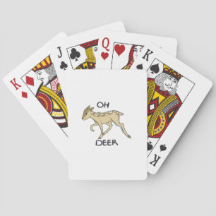 Jeu De Cartes Oh Cerf Style Élégant Intemporel