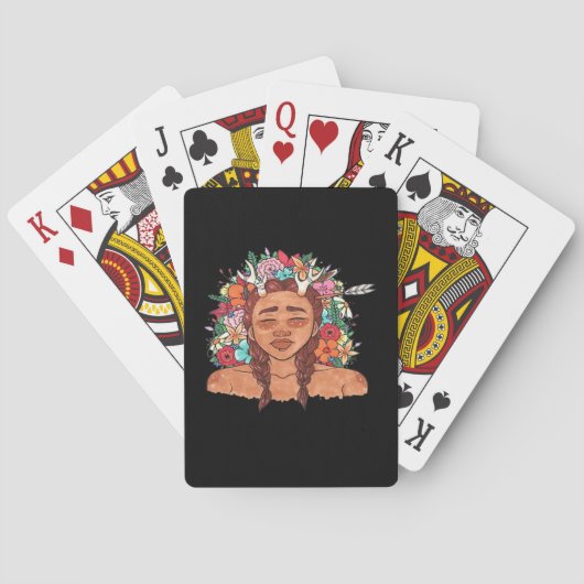 Jeu De Cartes Oh Deer Moderne Esthétique (dos)
