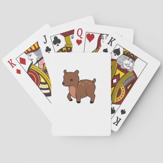 Jeu De Cartes Oh Deer Soft Minimal Design (dos)