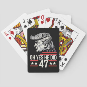Jeu De Cartes Oh Oui Il A Fait 47 Trump 2024