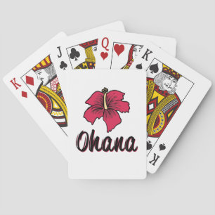 Jeu De Cartes Ohana Signifie Que La Famille Joue Des Cartes