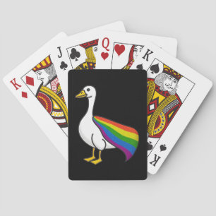 Jeu De Cartes Oie arc-en-ciel Fierté LGBTQ Gay Transgenre LGBTQ+