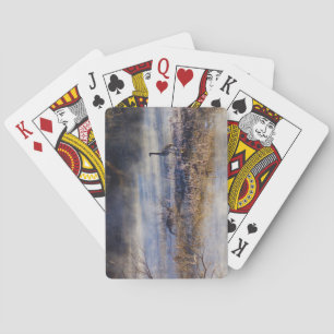 Jeu De Cartes Oies prenant une pause jouant aux cartes