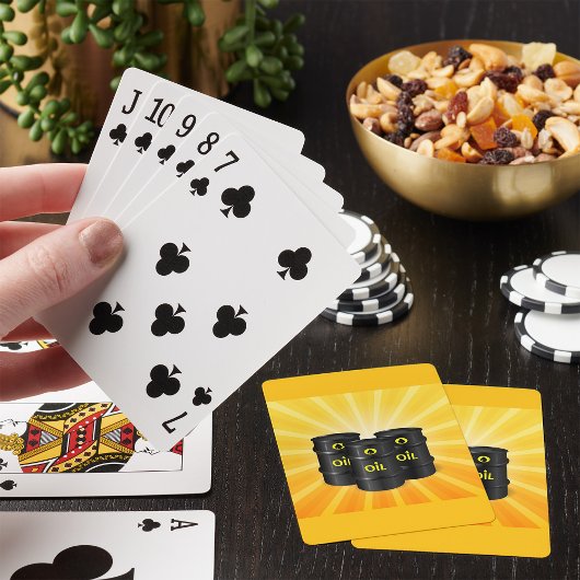 Jeu De Cartes Oil Barrels Playing Cards