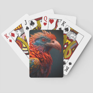 Jeu De Cartes Oiseau coloré