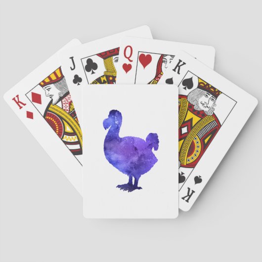 Jeu De Cartes Oiseau de dronte (dos)