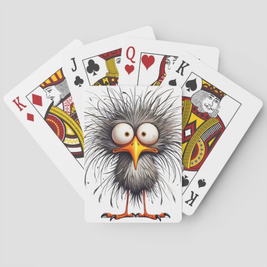 Jeu De Cartes Oiseau fantaisiste (dos)