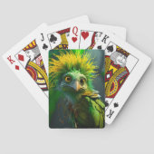 Jeu De Cartes Oiseau vert (dos)