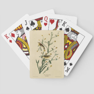 Jeu De Cartes Oiseaux d'Amérique de la Paruline Audubon