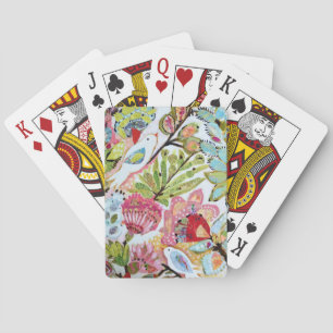Jeu De Cartes Oiseaux en papier II