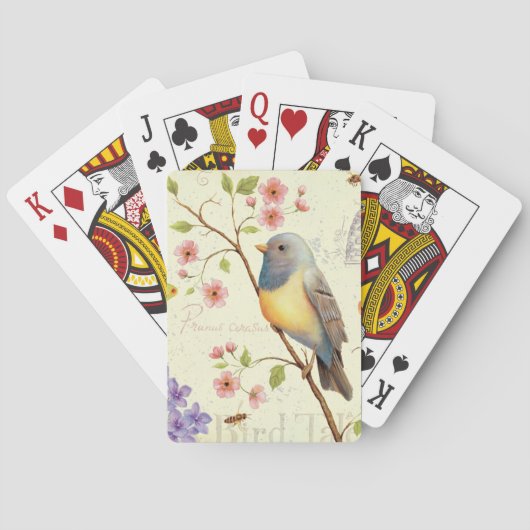 Jeu De Cartes Oiseaux et abeilles (dos)