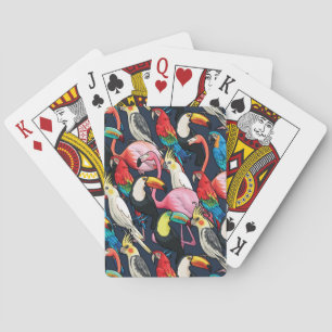 Jeu De Cartes Oiseaux exotiques