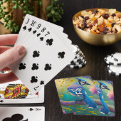Jeu De Cartes Oiseaux Fantastiques Geai Bleu (In Situ)
