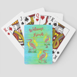 Jeu De Cartes Oiseaux tropicaux