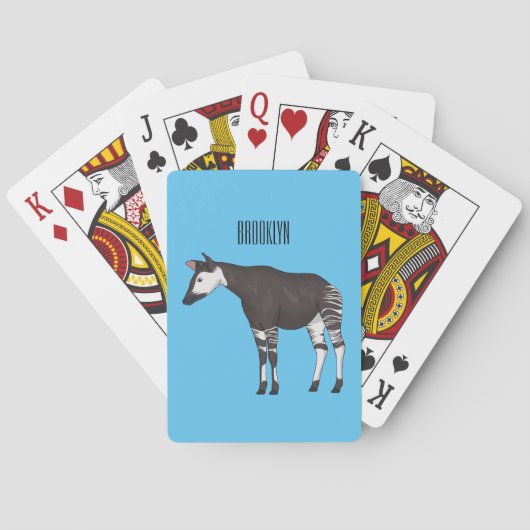 Jeu De Cartes Okapi (dos)