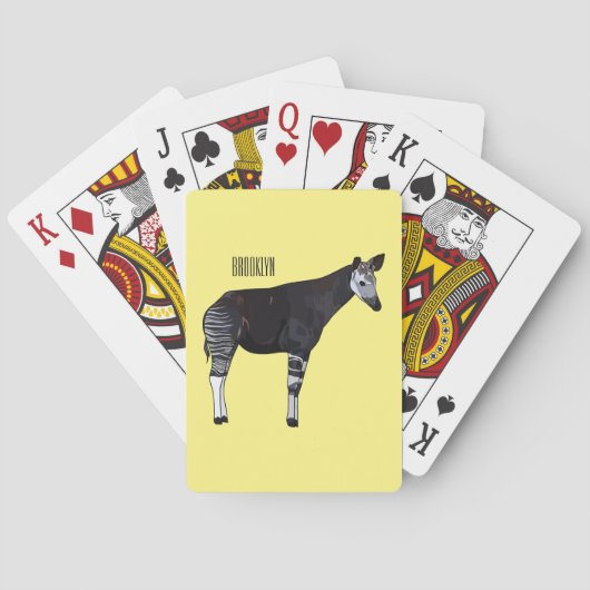 Jeu De Cartes Okapi (dos)