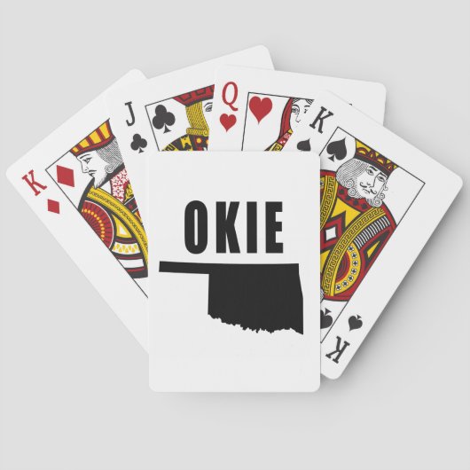 Jeu De Cartes OKIE Oklahoma (dos)