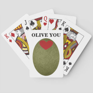 Jeu De Cartes Olive vous cartes de jeu