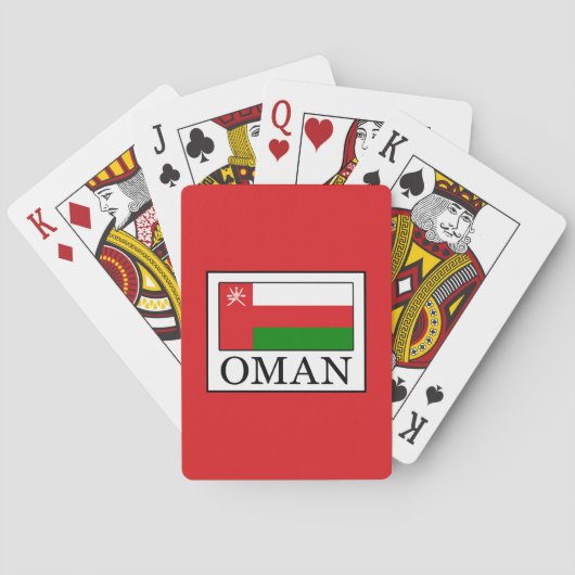 Jeu De Cartes Oman (dos)